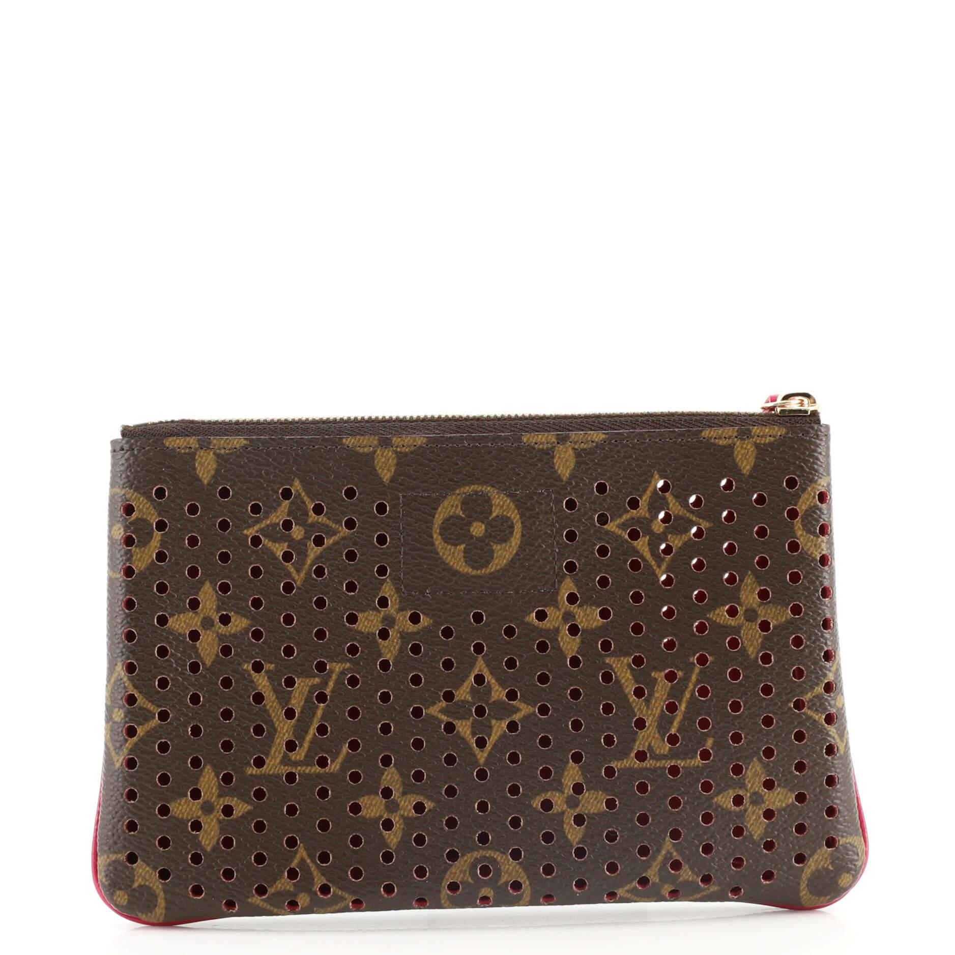 louis vuitton perforated pochette
