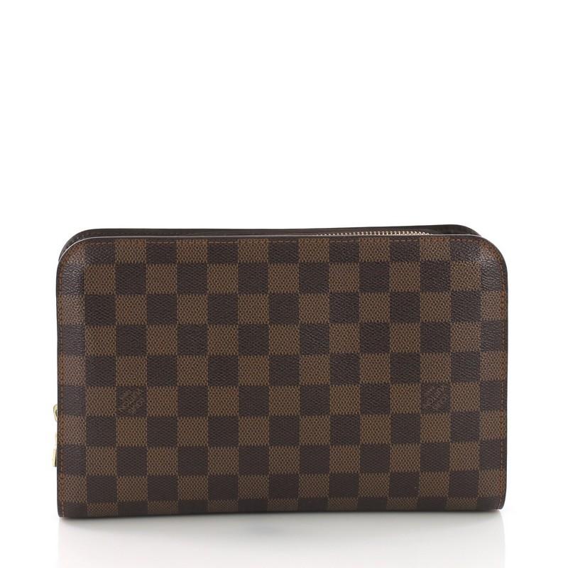 Louis Vuitton Pochette Saint Louis Damier In Excellent Condition In NY, NY