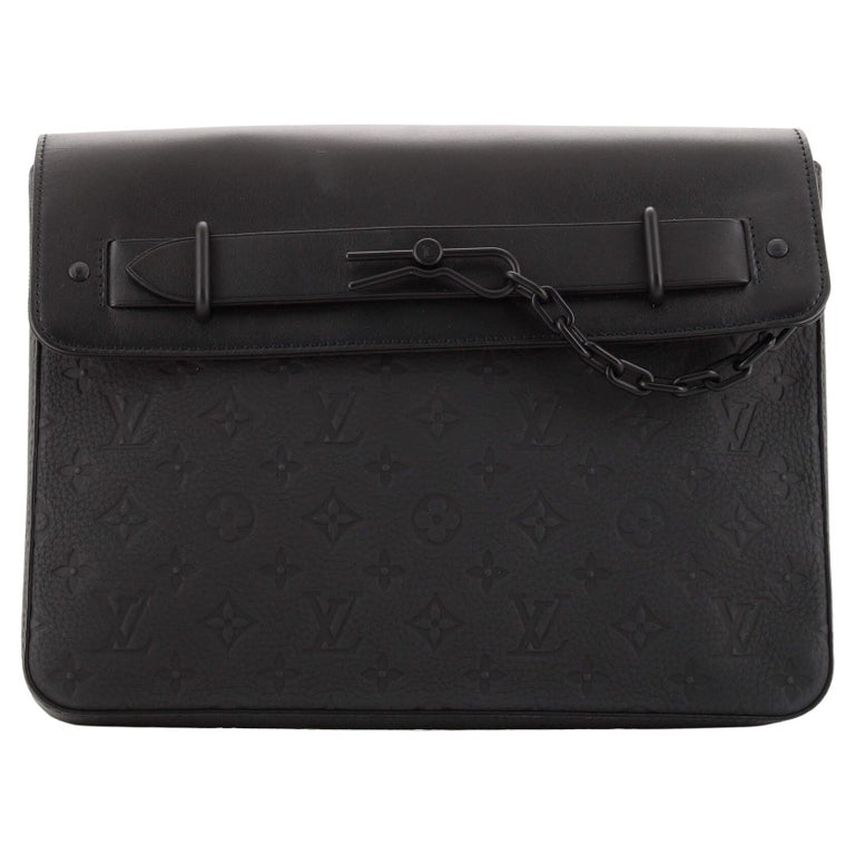 Louis Vuitton Pochette Steamer Monogram Taurillon Leather at 1stDibs