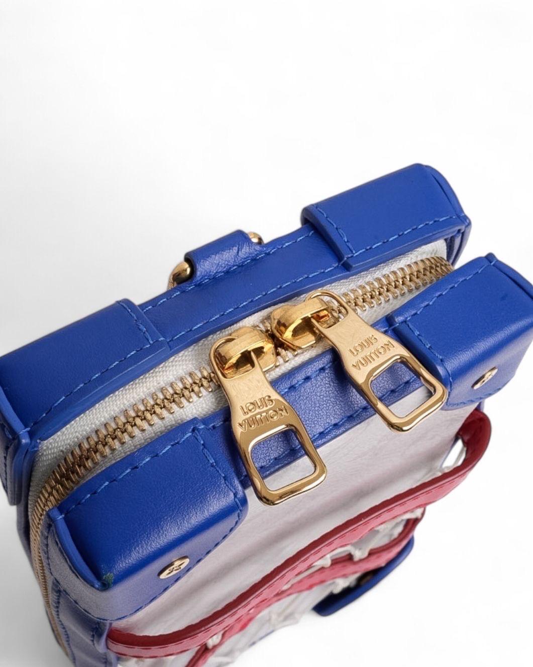 Louis Vuitton Pochette Trunk Soft Tricolor X NBA For Sale 4