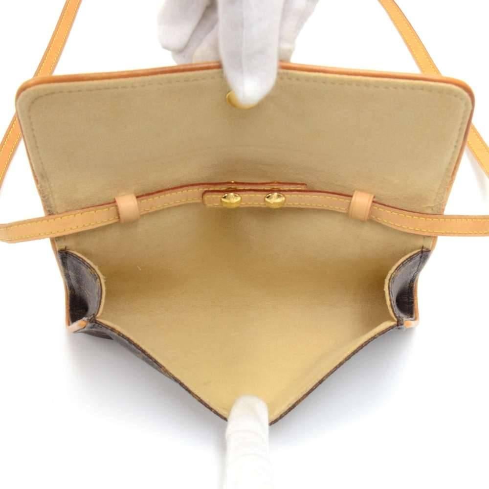 Louis Vuitton Pochette Twin PM Monogram Canvas Shoulder Bag 4