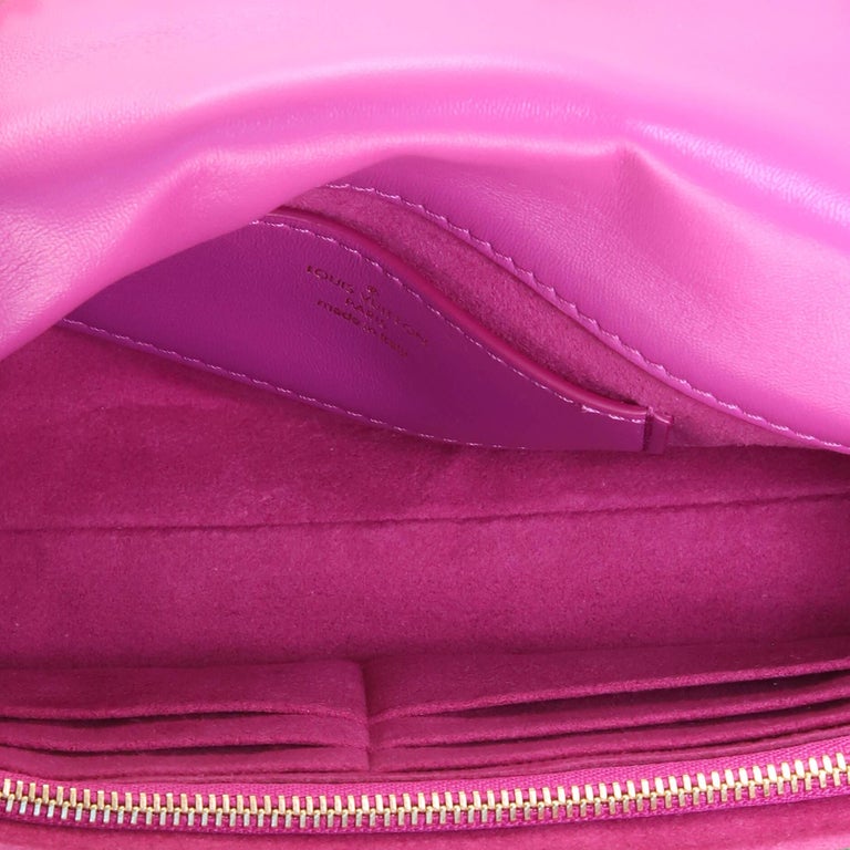 Louis Vuitton Pochette Twist Handbag Multicolor Patchwork Lambskin East ...