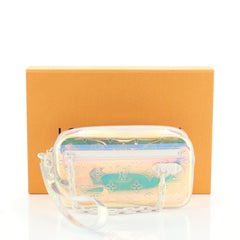 Louis Vuitton Pochette Volga Limited Edition Monogram Prism PVC