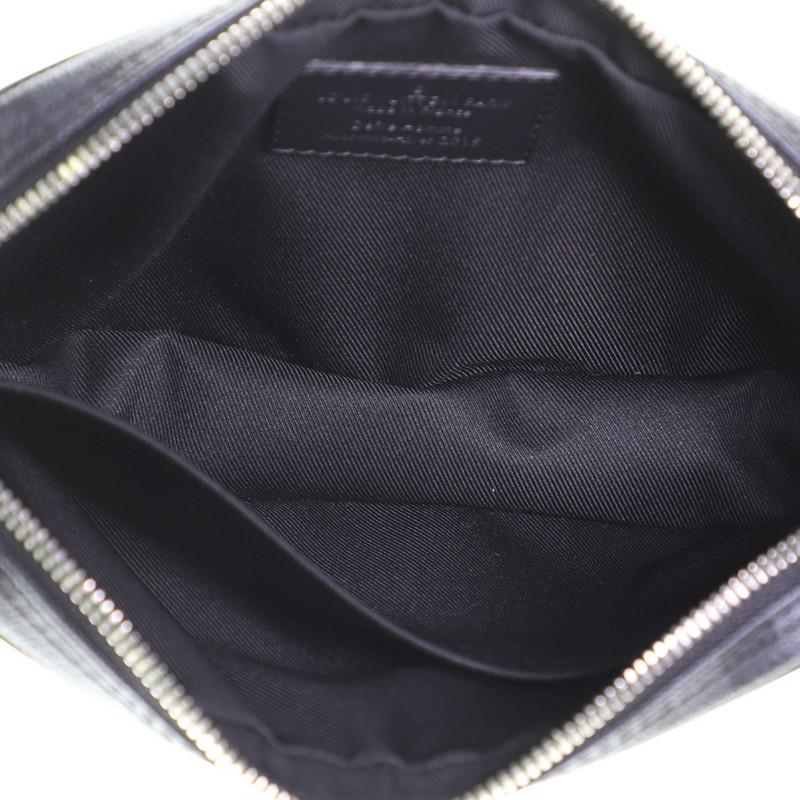 Black Louis Vuitton Pochette Volga Limited Edition Nemeth Damier Graphite