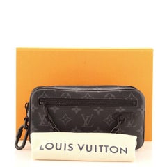 Louis Vuitton Pochette Volga Monogramm Eclipse Segeltuch