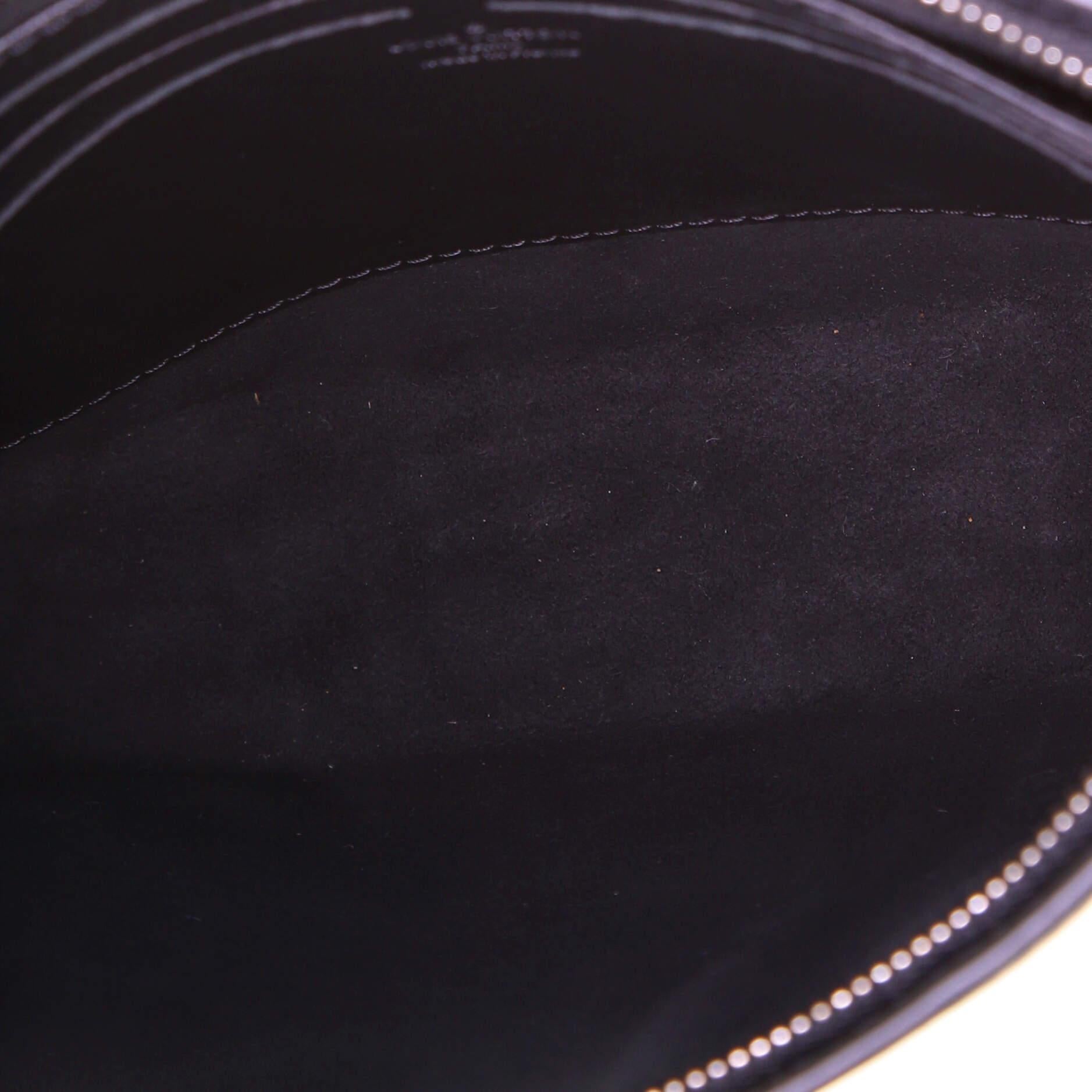 Women's or Men's Louis Vuitton Pochette Voyage Epi Leather with Damier Graphite MM