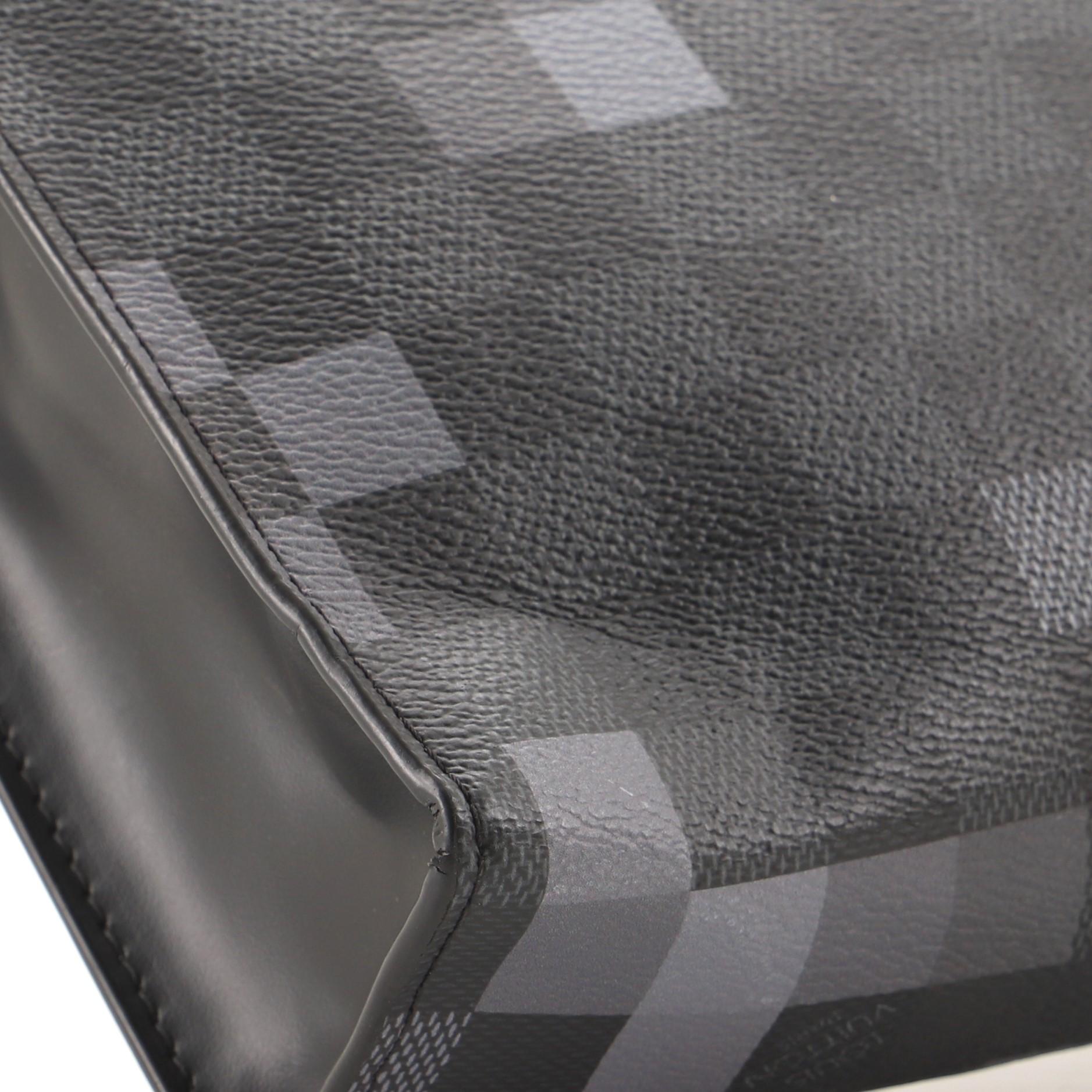 Louis Vuitton Pochette Voyage Limited Edition Damier Graphite Pixel MM 2