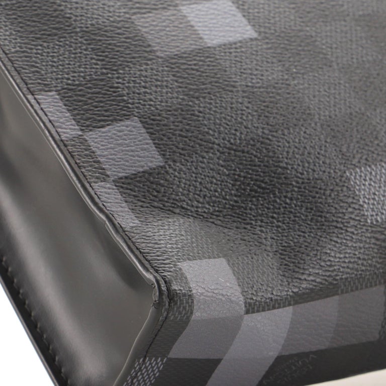 Louis Vuitton Pochette Voyage Limited Edition Damier Graphite Pixel MM at  1stDibs