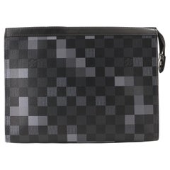 Louis Vuitton Pochette Voyage Limited Edition Damier Graphite Pixel MM