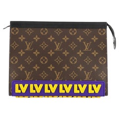Louis Vuitton Pochette Voyage Limited Edition LV Rubber Monogram Canvas MM