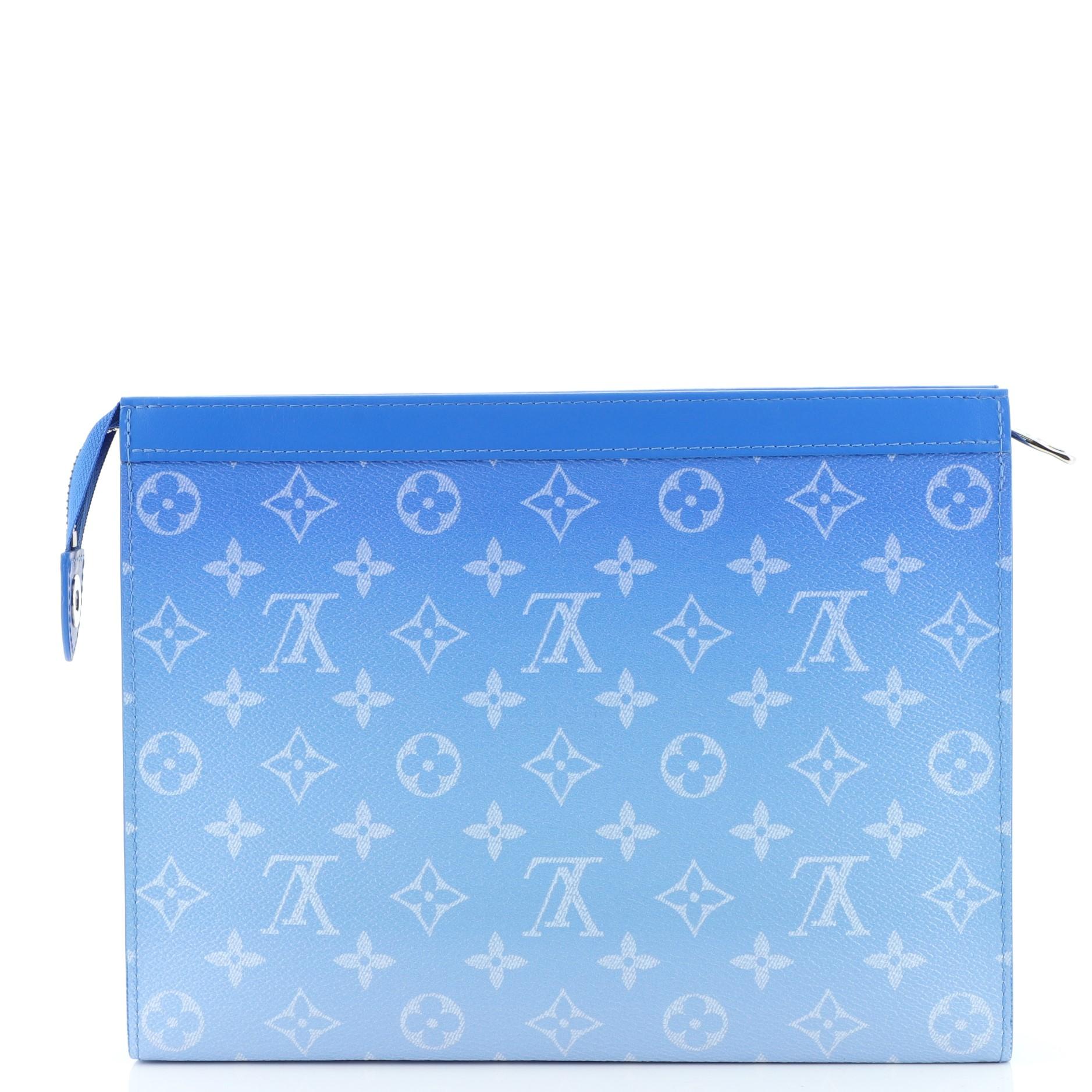 Louis Vuitton Pochette Voyage Limited Edition Monogram Clouds MM In Good Condition In NY, NY