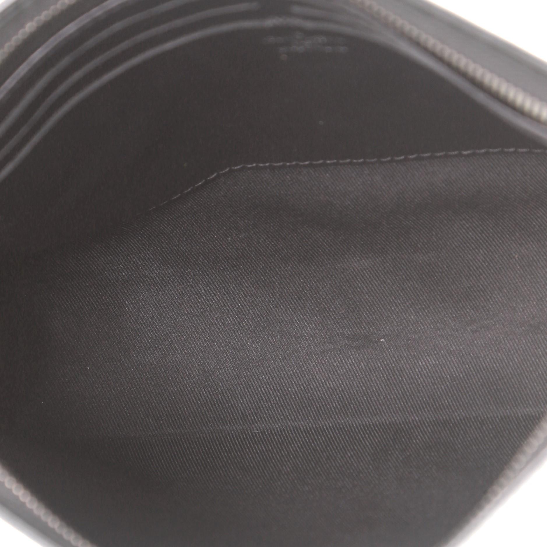 Women's or Men's Louis Vuitton Pochette Voyage Monogram Eclipse Canvas MM
