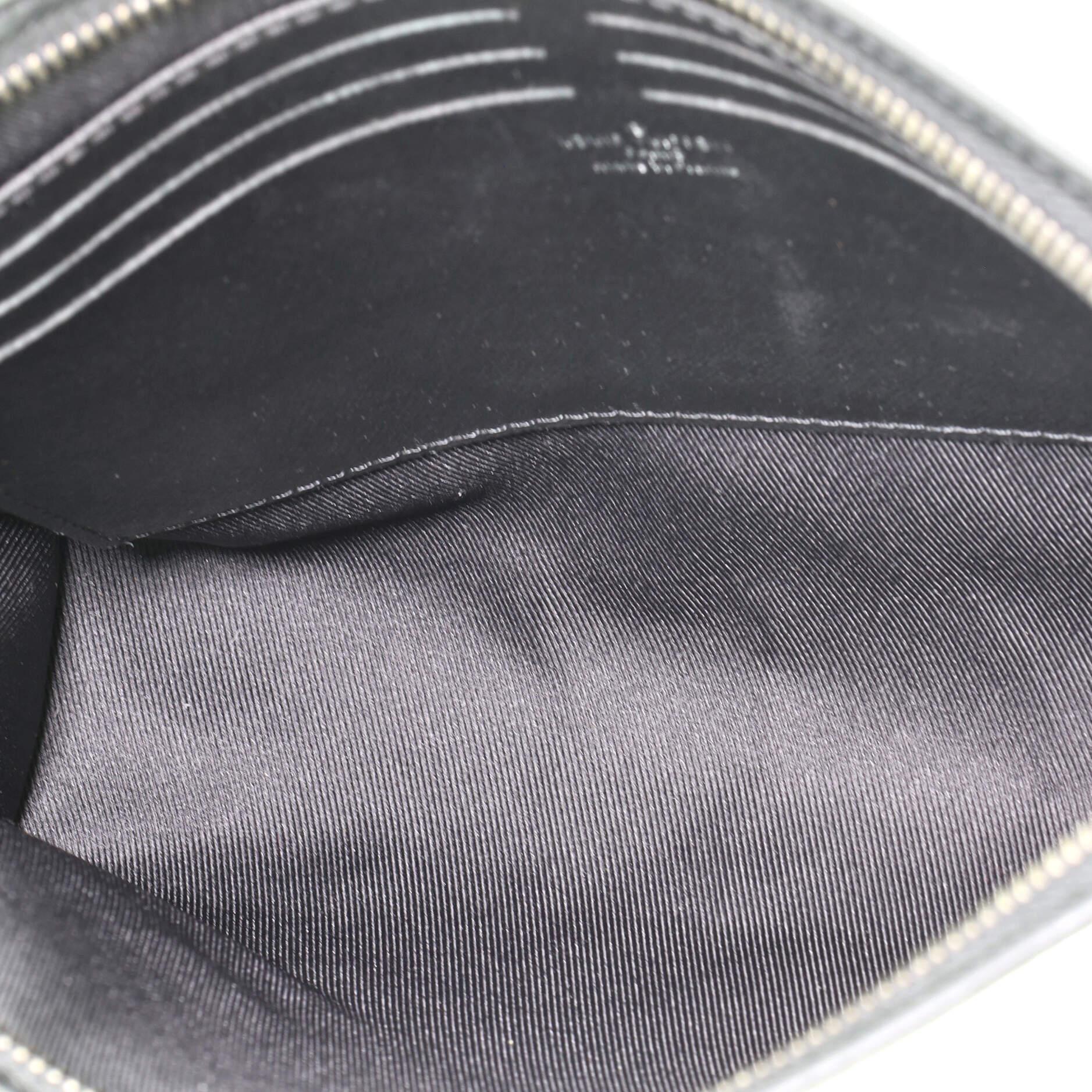 Women's or Men's Louis Vuitton Pochette Voyage Monogram Eclipse Canvas MM