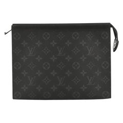 Louis Vuitton Pochette Voyage Monogram Eclipse Canvas MM