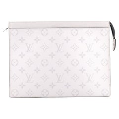 Louis Vuitton Damier Ebene Trunks Pochette Milla Wristlet Bag 862895 For  Sale at 1stDibs