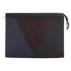 Louis Vuitton Pochette Voyage Taiga Leather MM