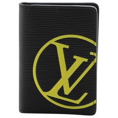 Louis Vuitton Pocket Organizer Initials Epi Leather