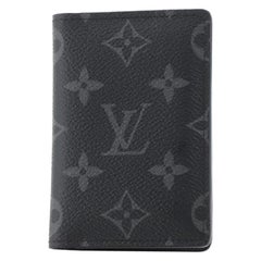 Louis Vuitton Pocket Organizer Monogram Eclipse Canvas