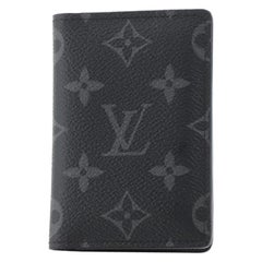 Louis Vuitton Pocket Organizer Monogram Eclipse Split Black/Gray