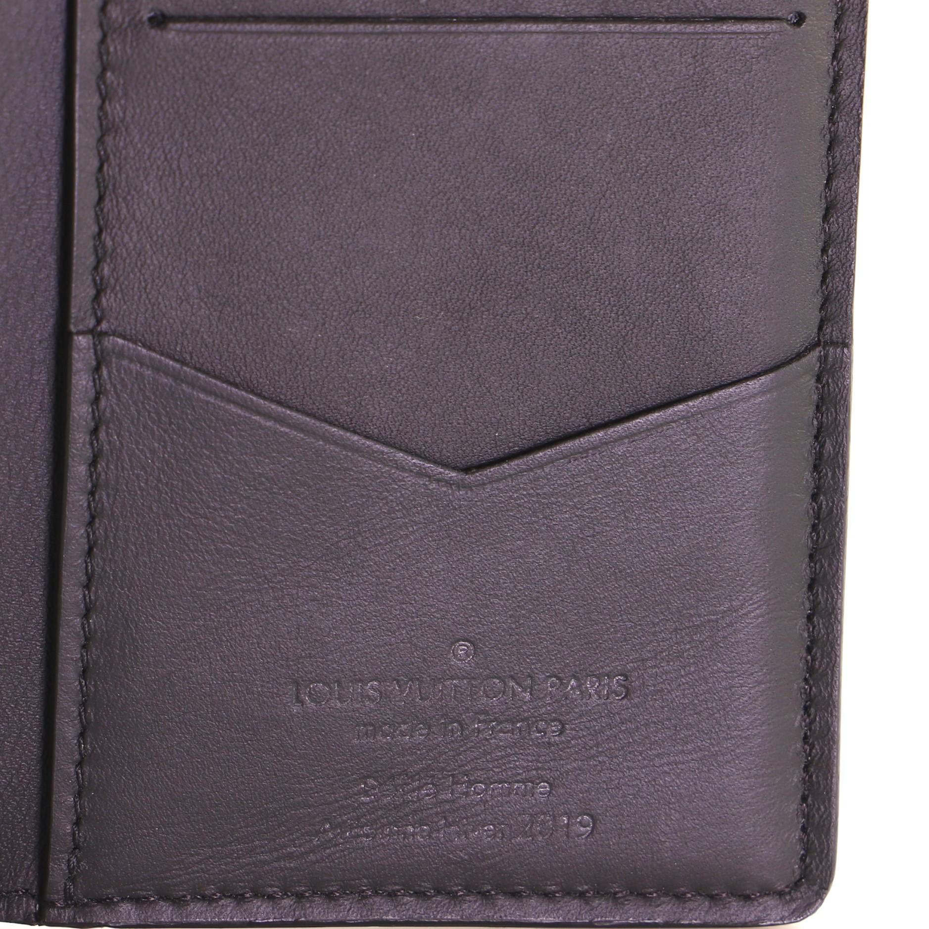  Louis Vuitton Pocket Organizer Rainbow Taiga Leather In Good Condition In NY, NY