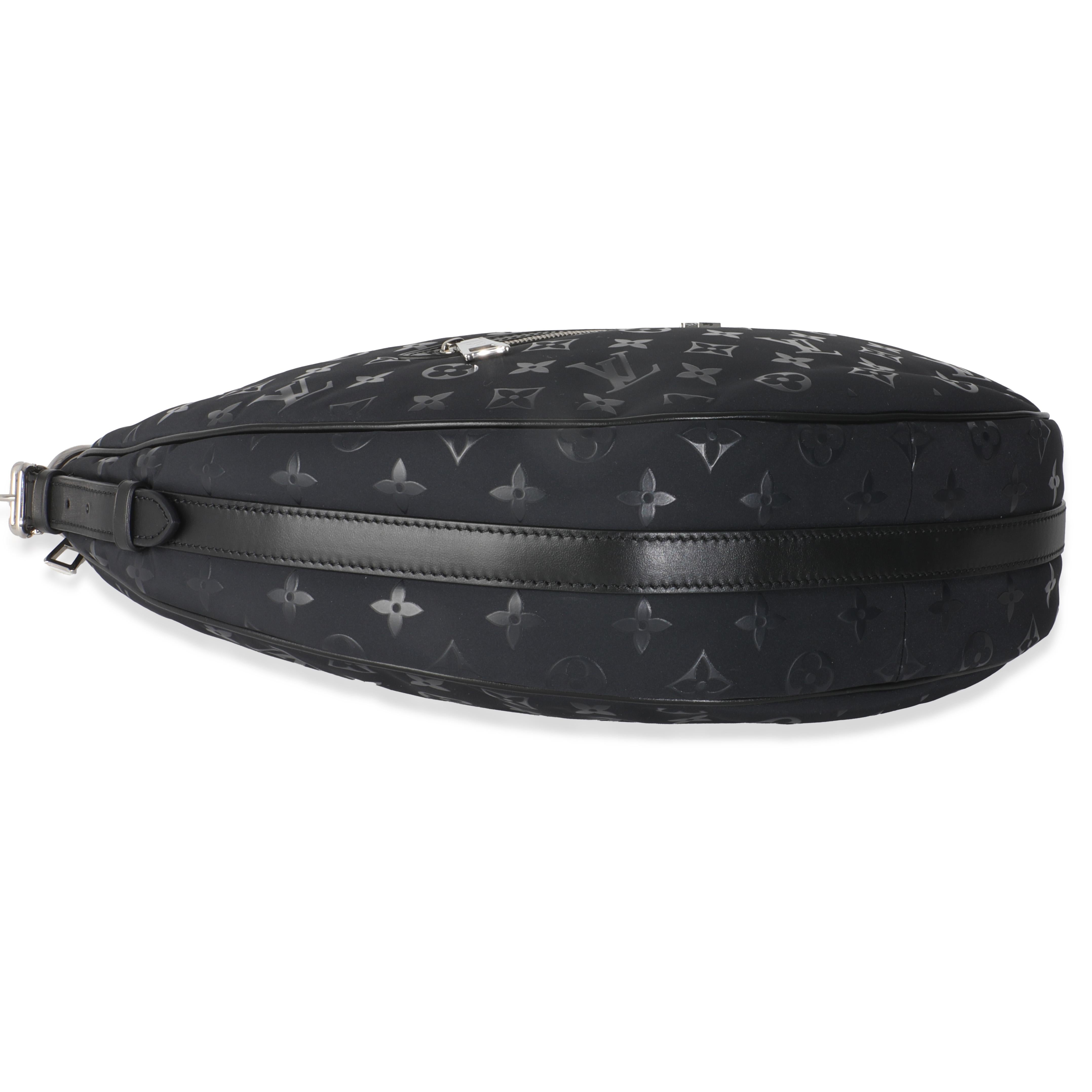 Polar Night Nylon Monogramm Schleife Tasche Hobo von Louis Vuitton Polar Night im Angebot 2