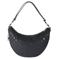 Louis Vuitton Polar Night Nylon Monogram Loop Pocket Hobo