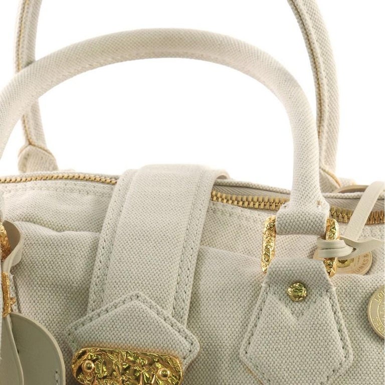 Louis Vuitton Polka Dot Trunks Bowly Handbag Denim at 1stDibs