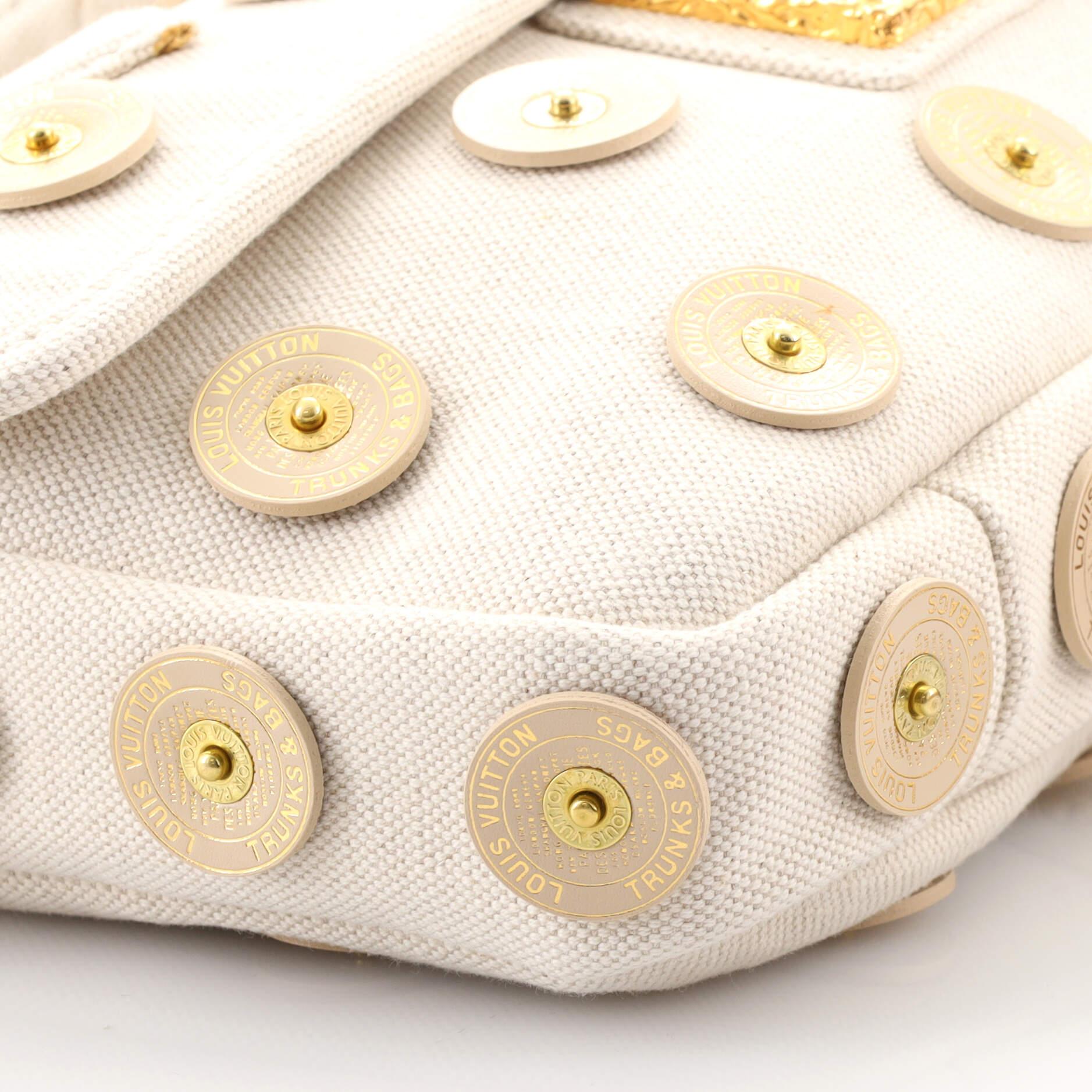 Women's or Men's Louis Vuitton Polka Dots Panema Tinkerbell Handbag Embellished Canvas