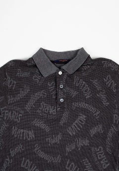 Louis Vuitton Polo Men Shirt Size L S553
