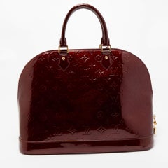 Louis Vuitton Pomme D Amour Monogram Vernis Alma GM Bag