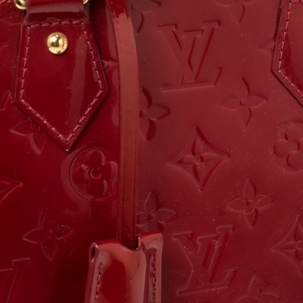 Louis Vuitton Pomme D’amour Monogram Vernis Alma BB Bag 1