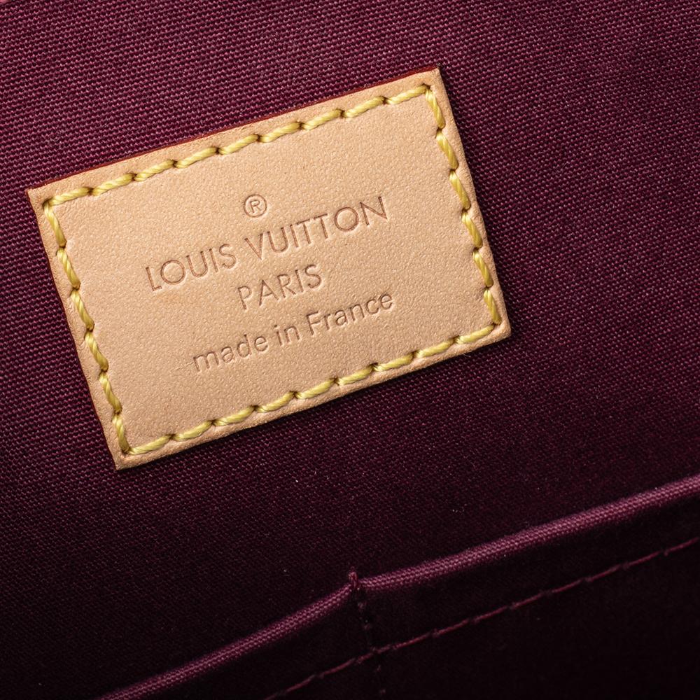 Louis Vuitton Pomme D'Amour Monogram Vernis Alma PM Bag 1