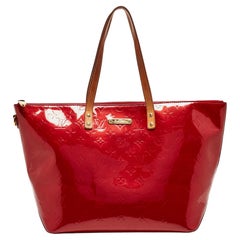 Louis Vuitton Pomme D’amour Monogram Vernis Bellevue GM Bag