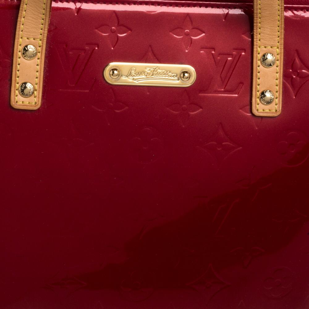 Louis Vuitton Pomme D’amour Monogram Vernis Bellevue PM Bag 4