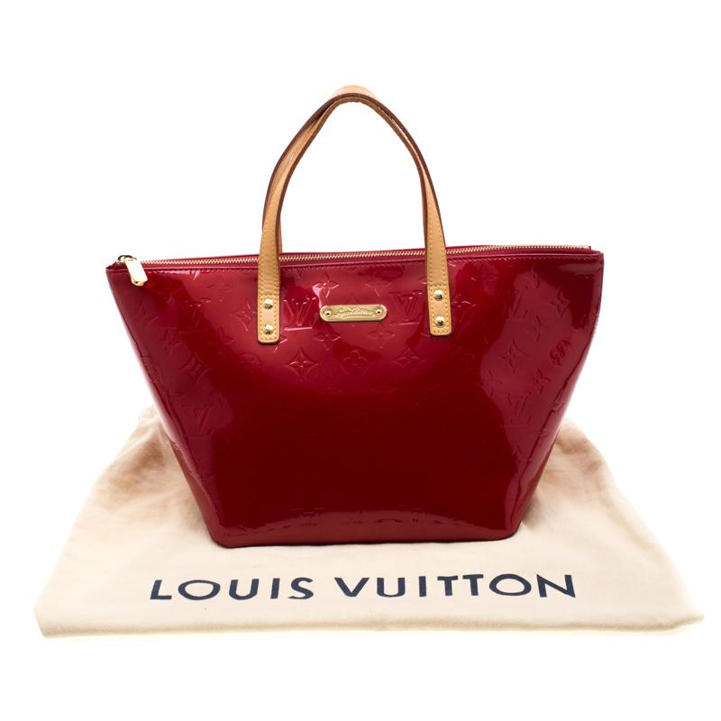 Louis Vuitton Pomme D’amour Monogram Vernis Bellevue PM Bag 4
