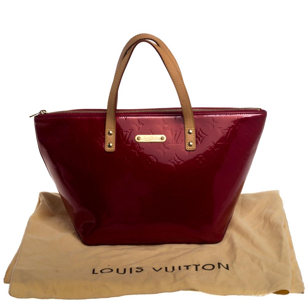 Louis Vuitton Pomme D’amour Monogram Vernis Bellevue PM Bag 6