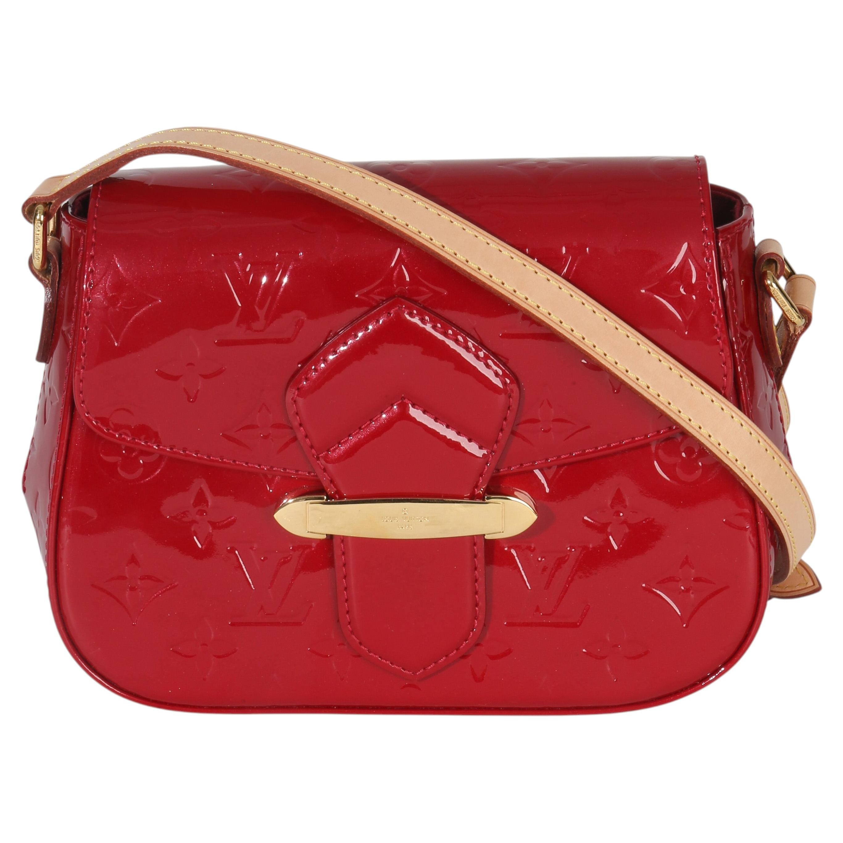Louis Vuitton Pomme D'Amour Monogram Vernis Bellflower PM en vente