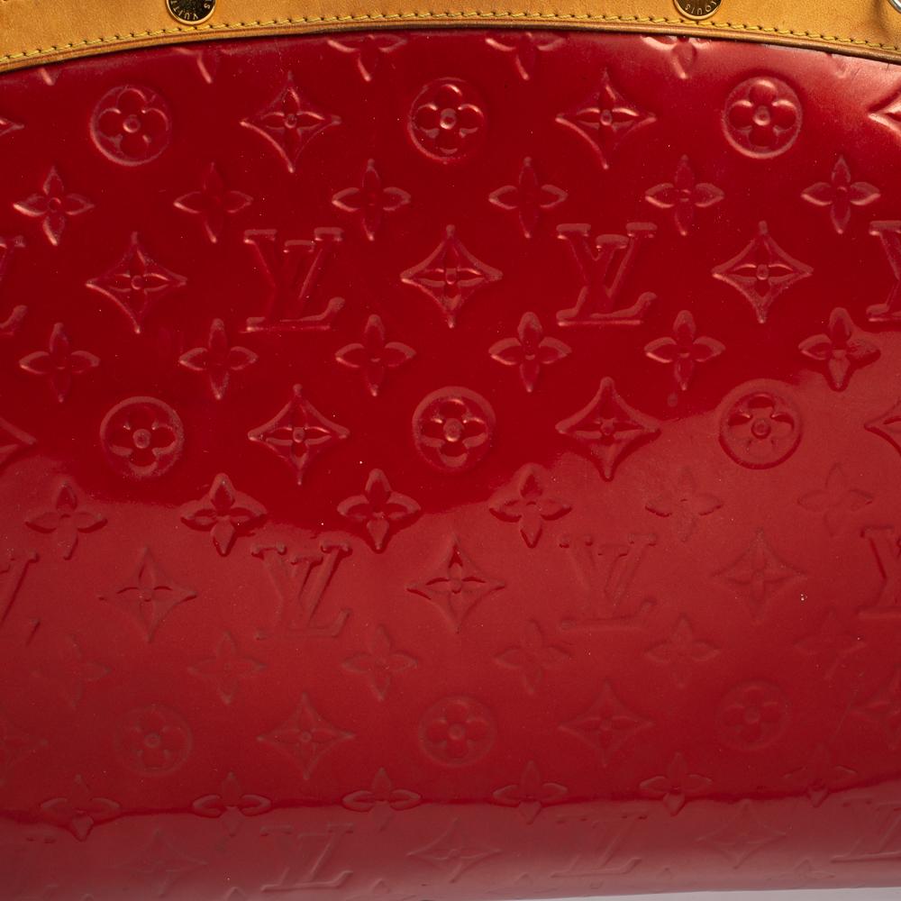 Louis Vuitton Pomme D’amour Monogram Vernis Brea GM Bag 6