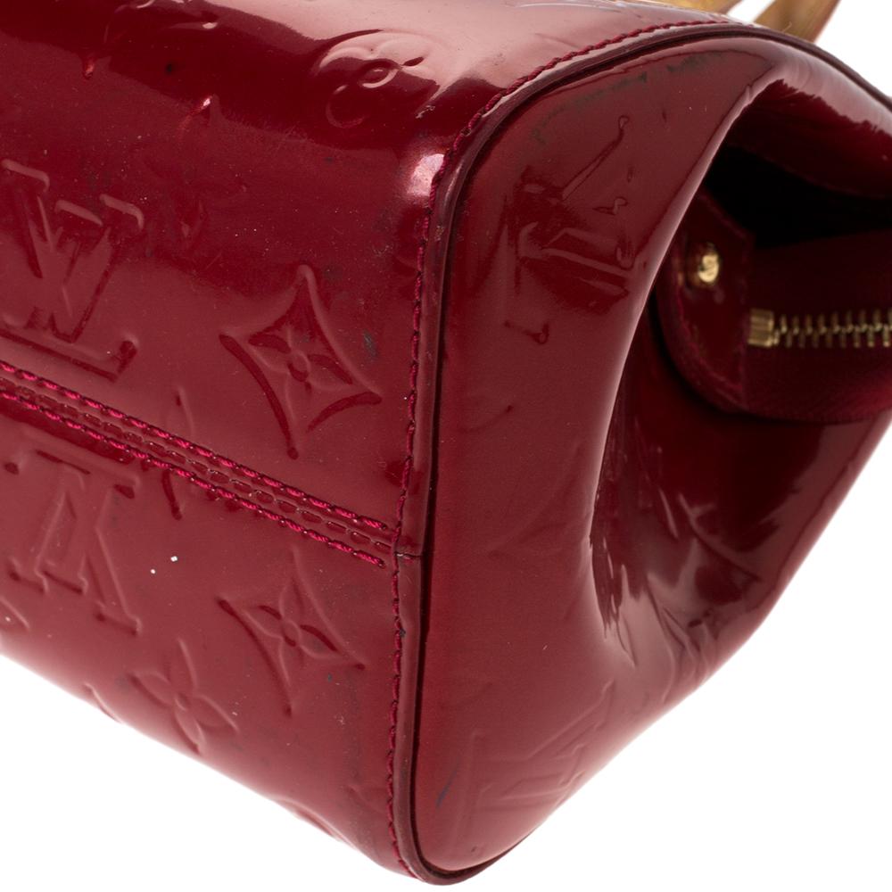 Louis Vuitton Pomme D'Amour Monogram Vernis Brea PM Bag 2