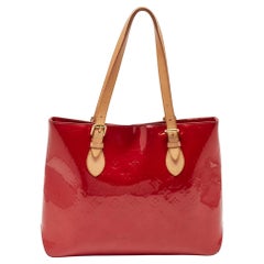 Louis Vuitton Pomme D’amour Monogram Vernis Brentwood Bag