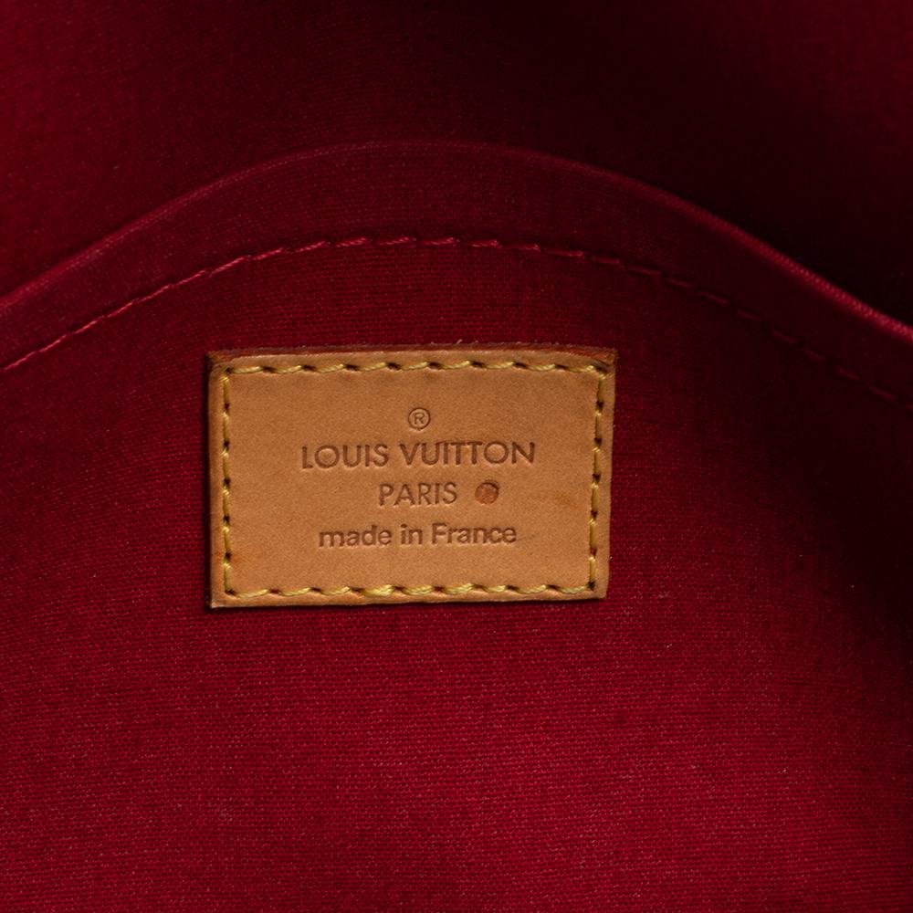 Louis Vuitton Pomme D’amour Monogram Vernis Leather Bellflower GM Bag 2