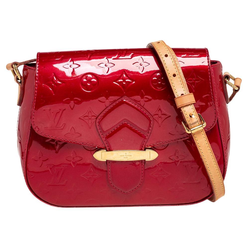 Louis Vuitton Pomme D’amour Monogram Vernis Leather Bellflower GM Bag