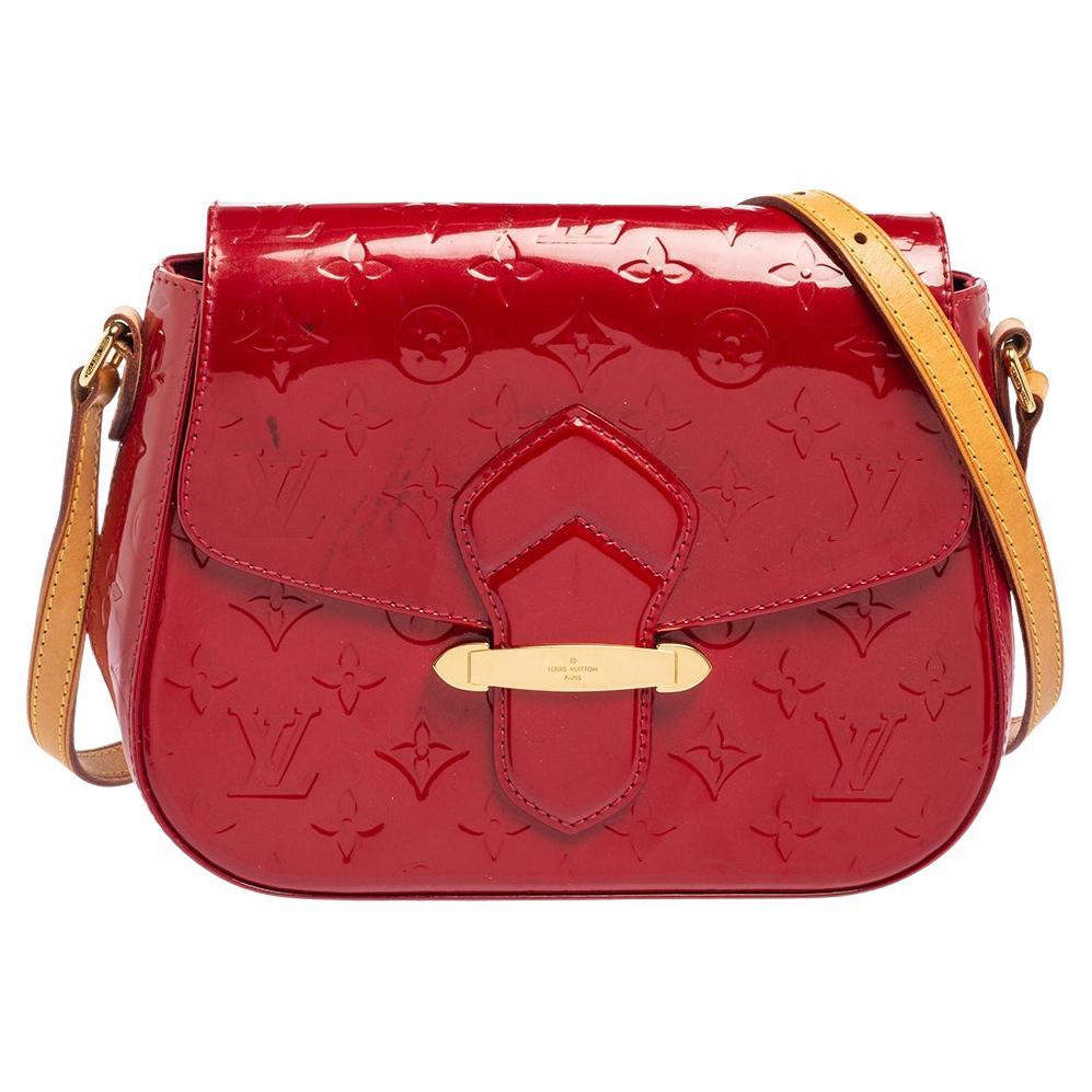 Louis Vuitton Pomme D’amour Monogram Vernis Leather Bellflower GM Bag