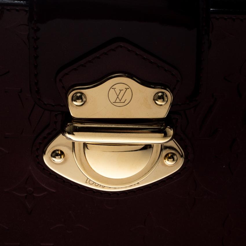 Louis Vuitton Pomme D’amour Monogram Vernis Melrose Avenue Bag In Good Condition In Dubai, Al Qouz 2