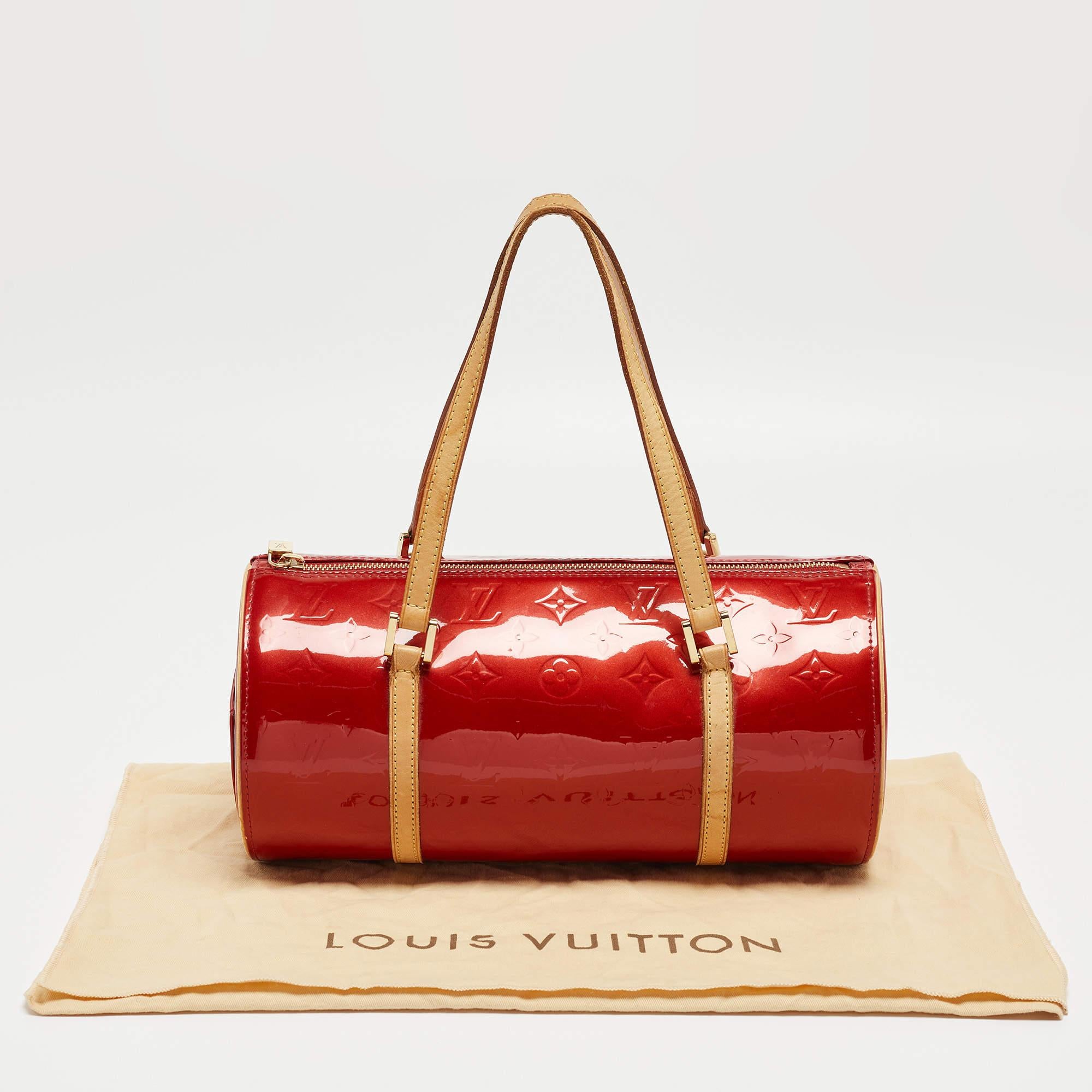 Louis Vuitton Pomme D’amour Monogram Vernis Papillon 30 Bag 7