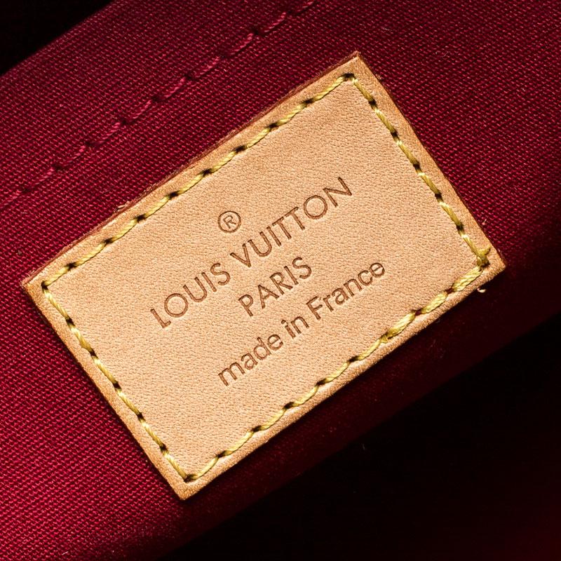 Louis Vuitton Pomme D’amour Monogram Vernis Rosewood Avenue Bag 5