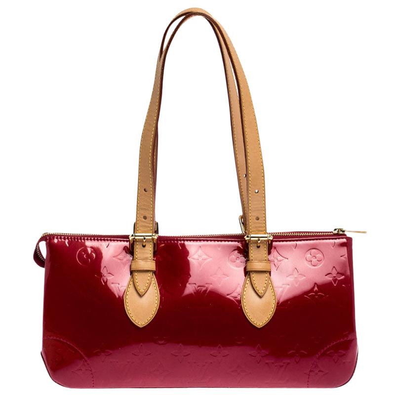 Louis Vuitton Pomme D’amour Monogram Vernis Rosewood Avenue Bag