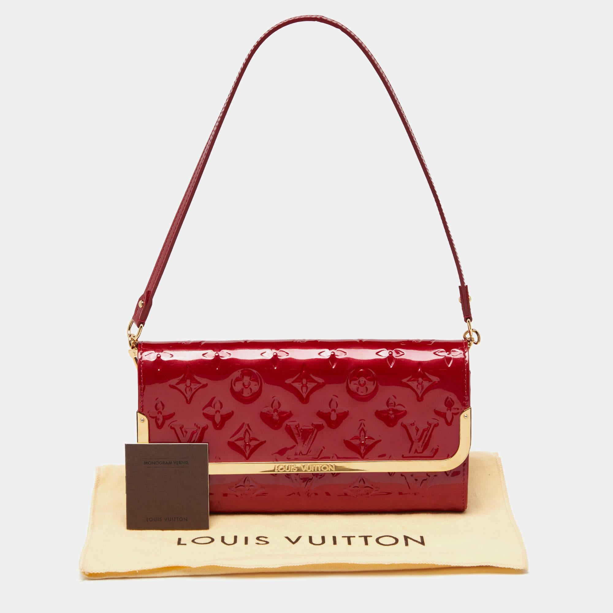 Louis Vuitton Pomme D'Amour Monogram Vernis Rossmore MM Bag 8