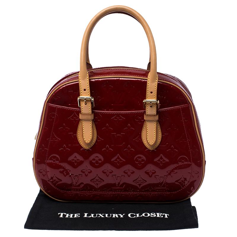 Louis Vuitton Pomme D’amour Monogram Vernis Summit Drive Bag 7