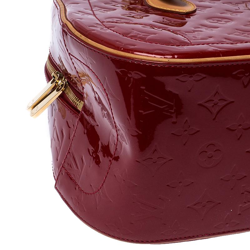 Louis Vuitton Pomme D’amour Monogram Vernis Summit Drive Bag 1